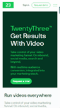 Mobile Screenshot of 23video.com